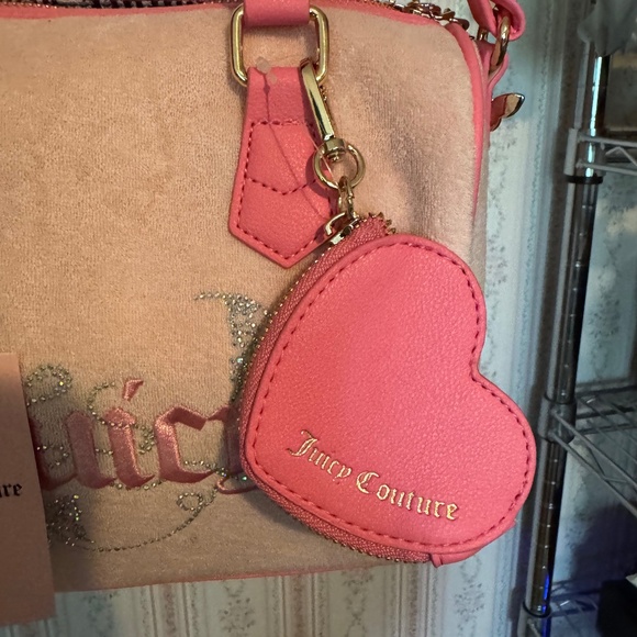 Juicy Couture wingin it satchel pink diamond bag - Picture 2 of 4
